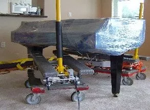 flytta ett piano säkert